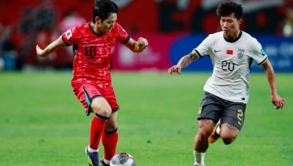 【世预赛】孙兴慜助攻李刚仁破门 中国客场0比1韩国