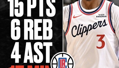 快船新援首秀亮眼！保罗单节4记三分，科林斯频频秀暴扣