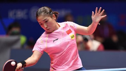 直通赛刘诗雯一天四战皆取胜 孙颖莎“刻意”险胜